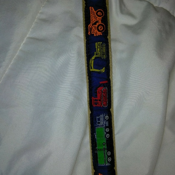 Boys 22 inch Leather & Brass Belt - Picture 2 of 7